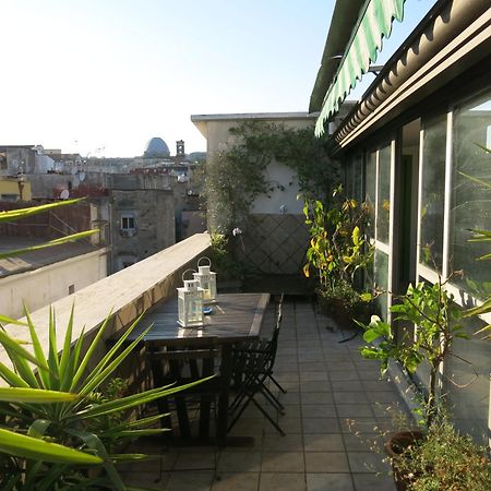 Historical Naples With Panoramic Terrace Apartman Kültér fotó